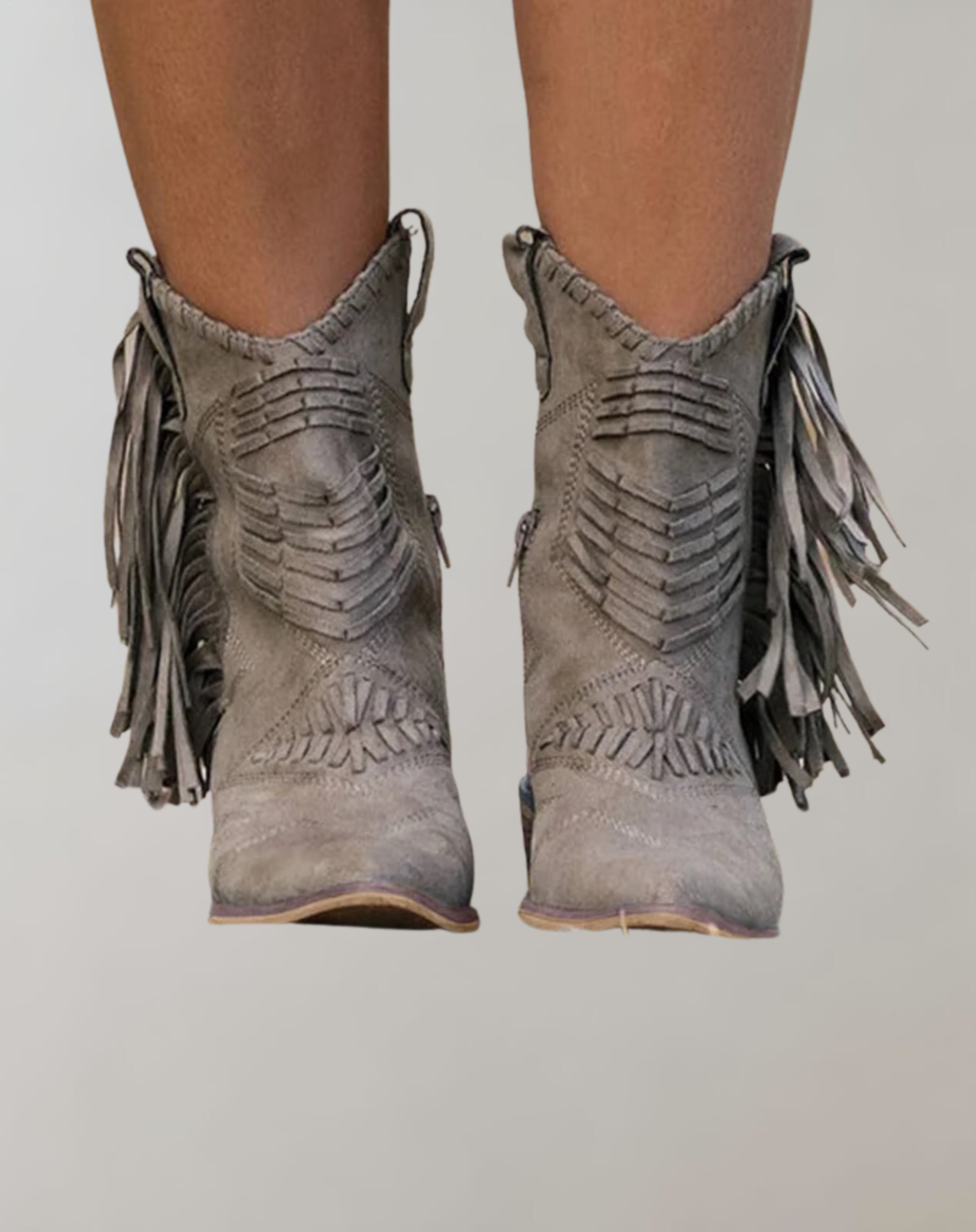 Western Cowgirl-støvler med frynser - Loie