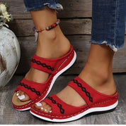 Rose - Retro Ortopædiske Slip On-Sandaler