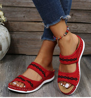 Rose - Retro Ortopædiske Slip On-Sandaler