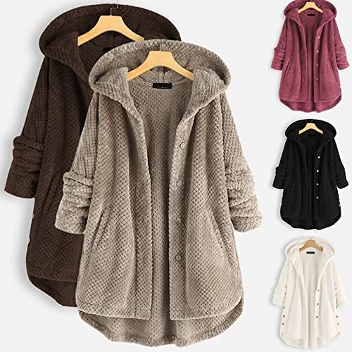 Vinter vendbar fleece kapuzenjakke - Martinas
