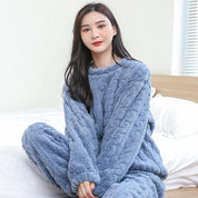 Pyjamassæt lavet af blød fleece - Renda