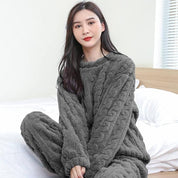 Pyjamassæt lavet af blød fleece - Renda