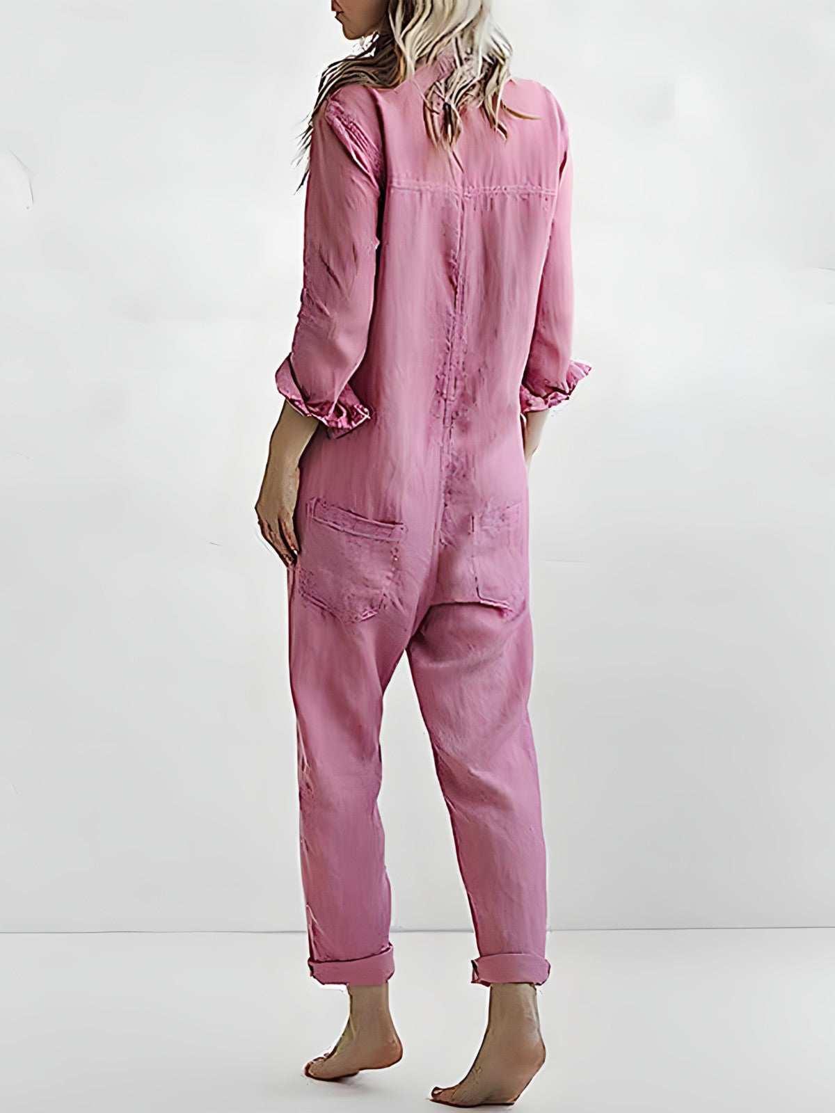 Komfortabel heldragt til kvinder - stilfuld og velegnet til enhver lejlighed | Lang jumpsuit sommer - Taja