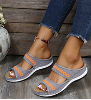 Rose - Retro Ortopædiske Slip On-Sandaler