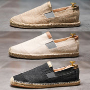 Stilfulde Lette Canvas Loafers til Mænd - Rosku