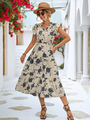 Camelia | Elegant sommerkjole med print