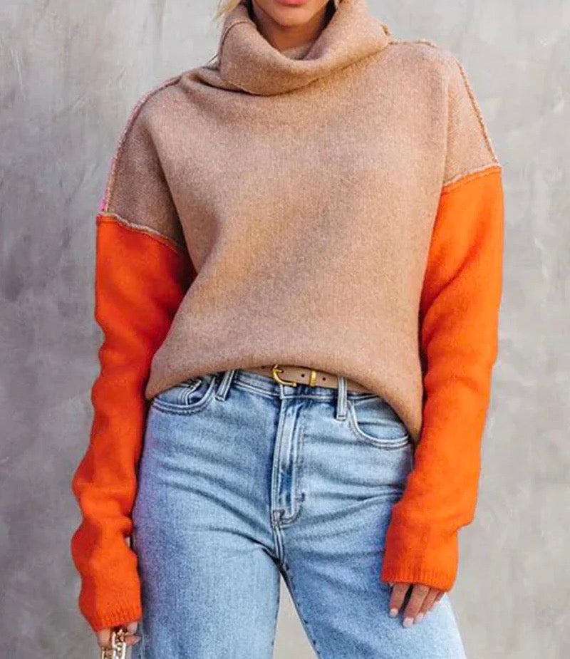 Color block sweater - Janin