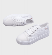 Lavt Snit Streetwear Damesko i Hvid - Hariley
