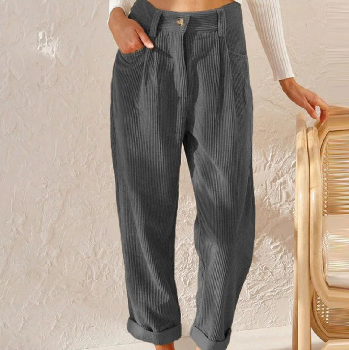 Casual fløjlsbukser - Clarimette