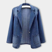 Cena - Moderigtig denim blazer