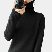 Blød strikket sweater til kvinder - Pink