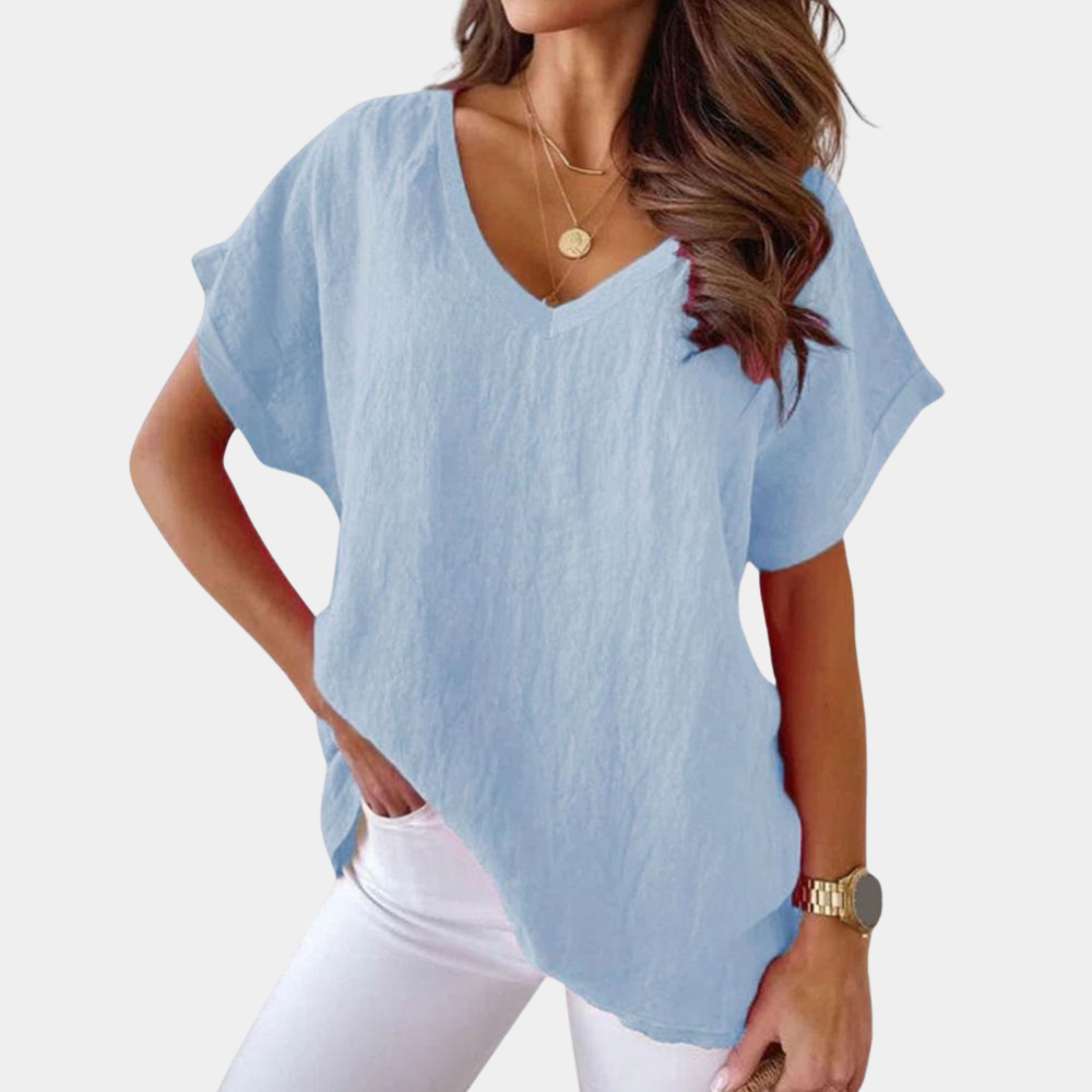 Blød og behagelig t-shirt til kvinder – Perfekt til enhver lejlighed - Izabel