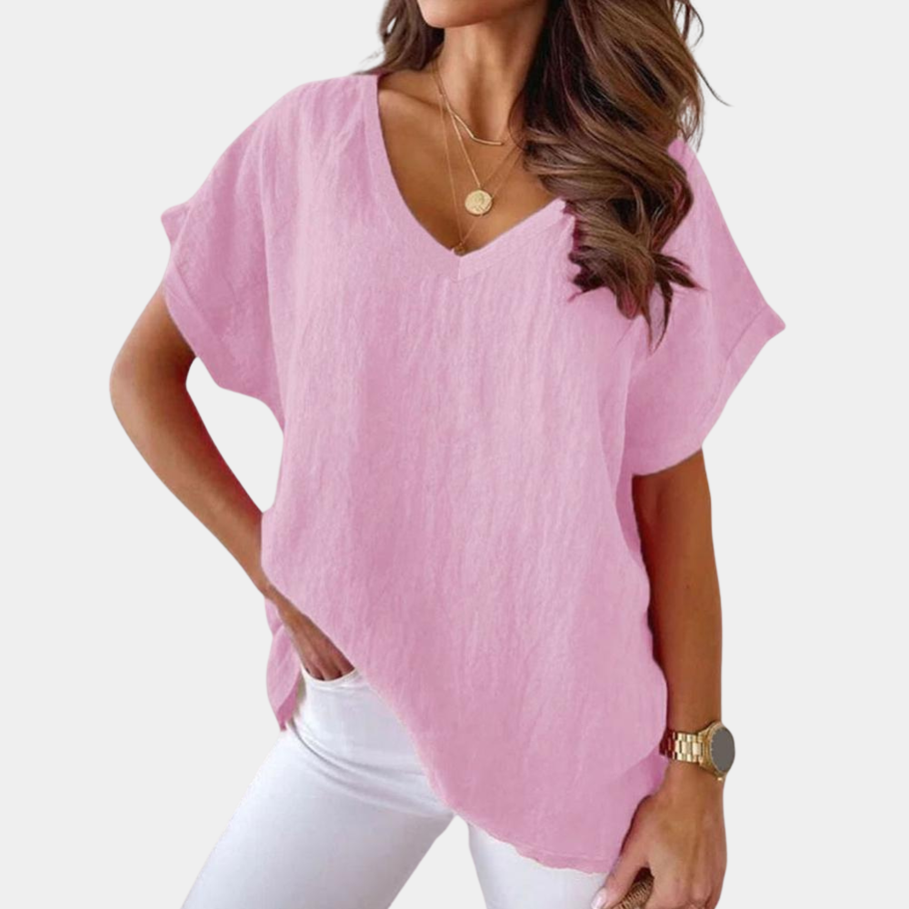 Blød og behagelig t-shirt til kvinder – Perfekt til enhver lejlighed - Izabel