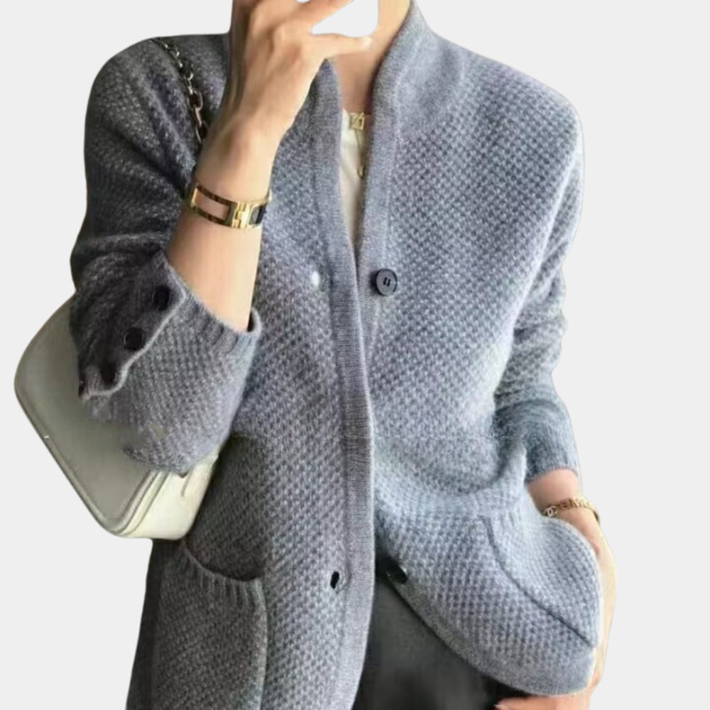 Elegant strikket cardigan til kvinder - Sonhy
