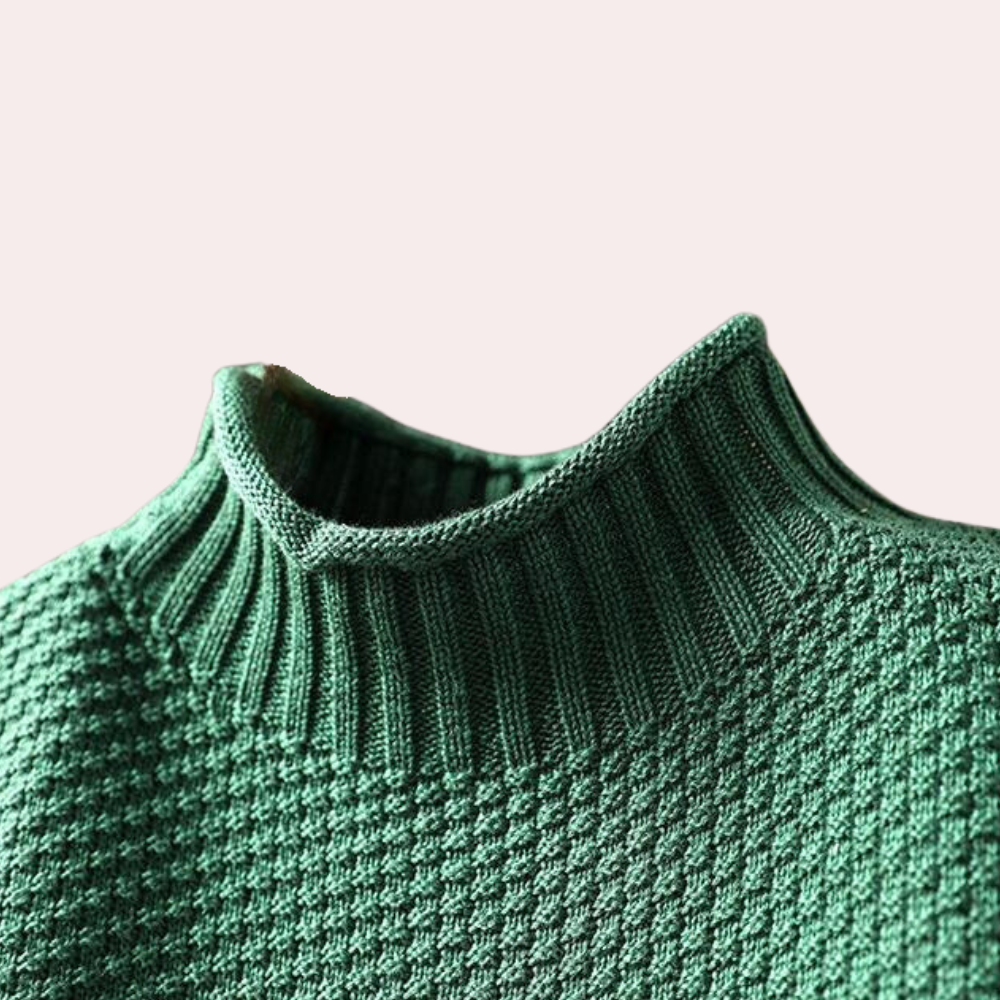 Elegant strikket sweater til kvinder - Vienna