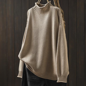 Elegant strikket sweater til kvinder - Vienna