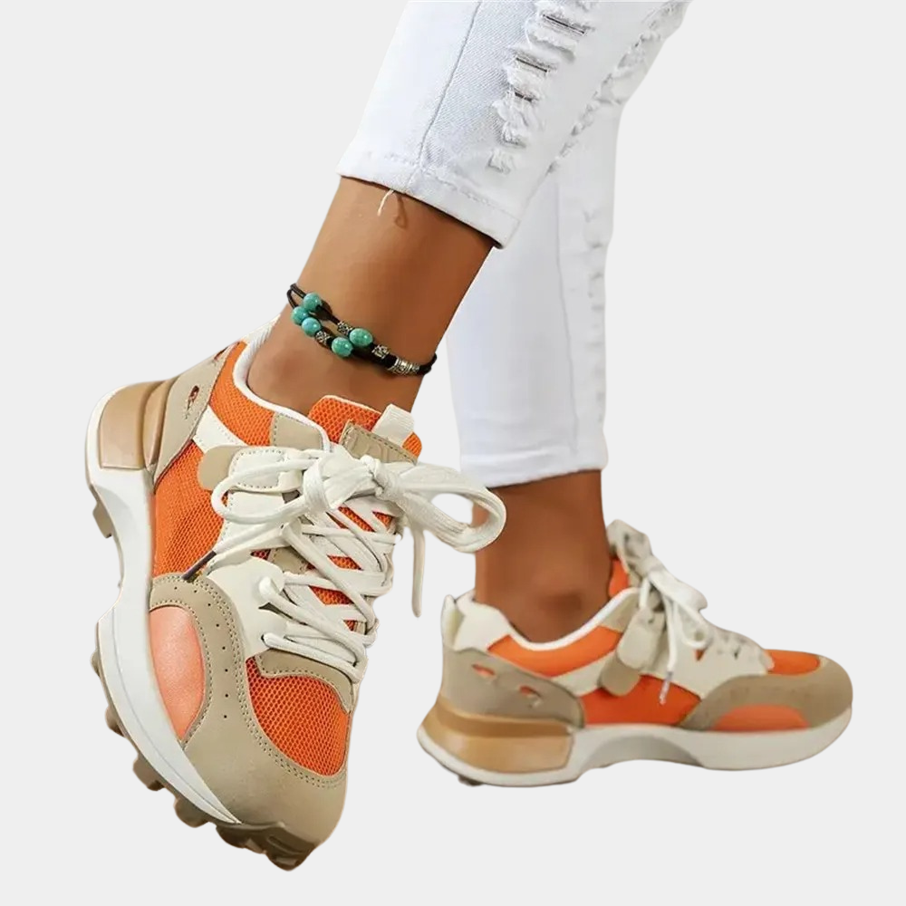 Farverige og behagelige sneakers til kvinder - Katty