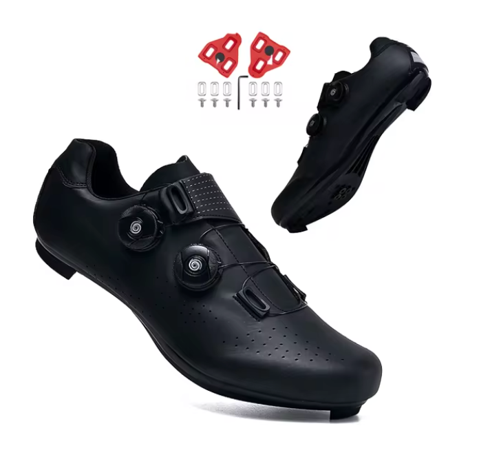Cykelsko | Flade mountainbike sko | Selvlåsende unisex cykelsko | Roberto