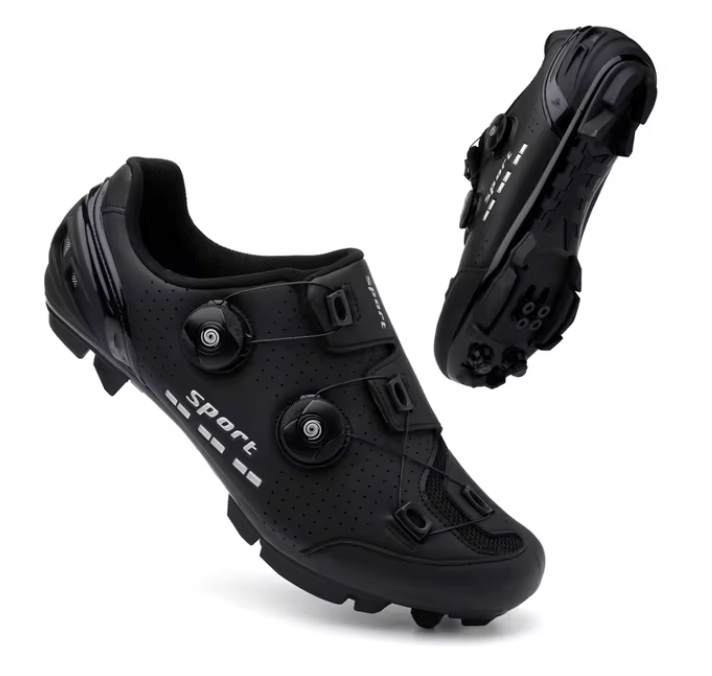 Cykelsko | Skridsikre unisex MTB og landevejscykel sneakers | SPD-kompatibel | Rina