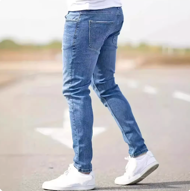 Matcolm – Jeans med flænger til mænd