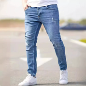 Matcolm – Jeans med flænger til mænd