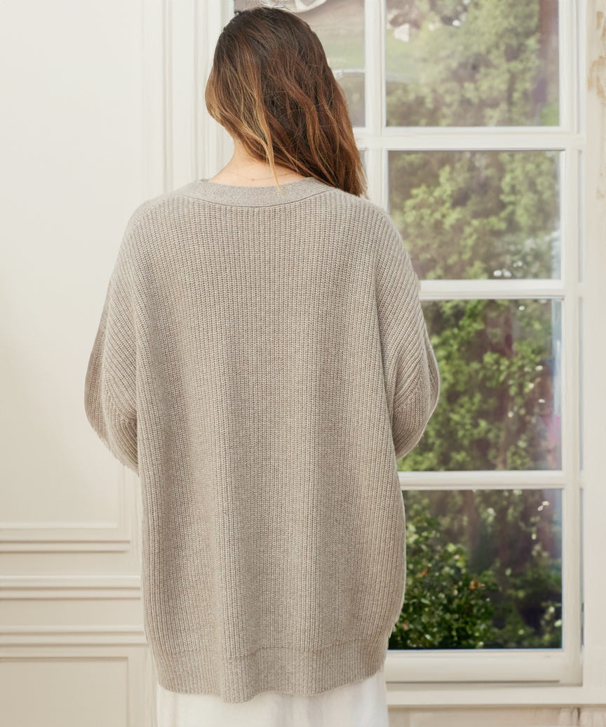 Cashmere cocoon cardigan - Marian