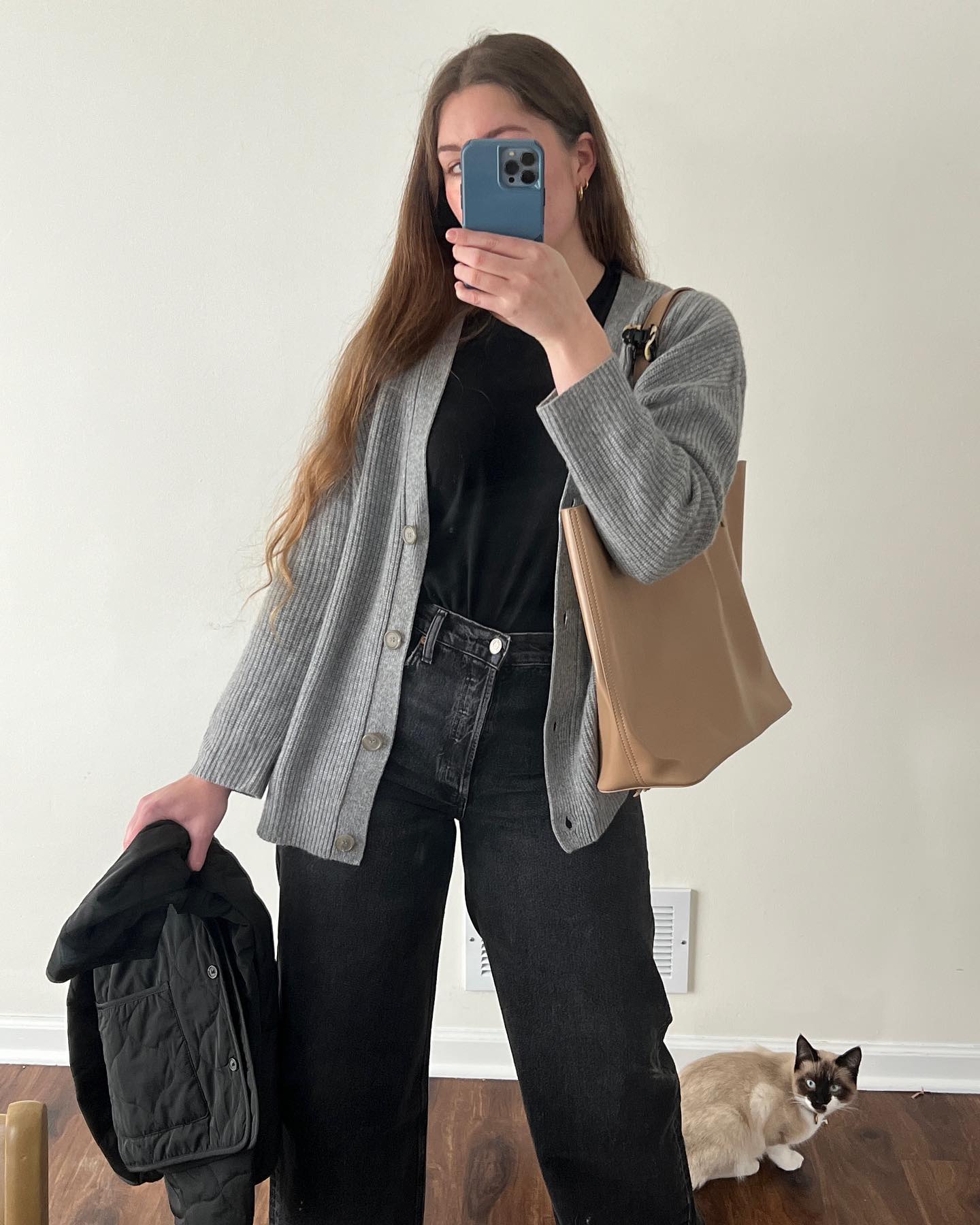 Cashmere cocoon cardigan - Marian