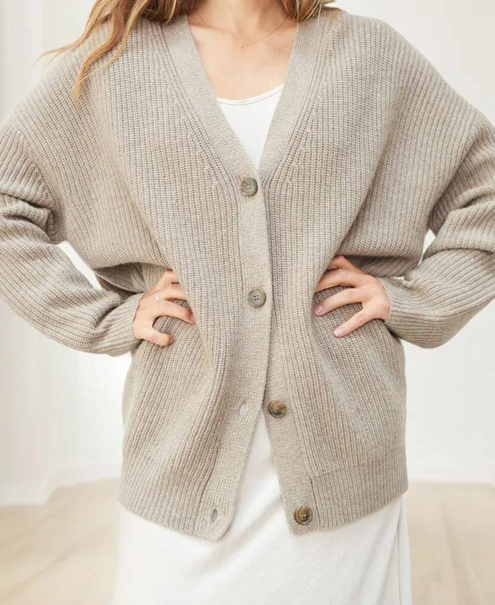 Cashmere cocoon cardigan - Marian
