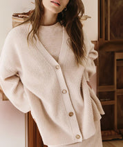 Cashmere cocoon cardigan - Marian