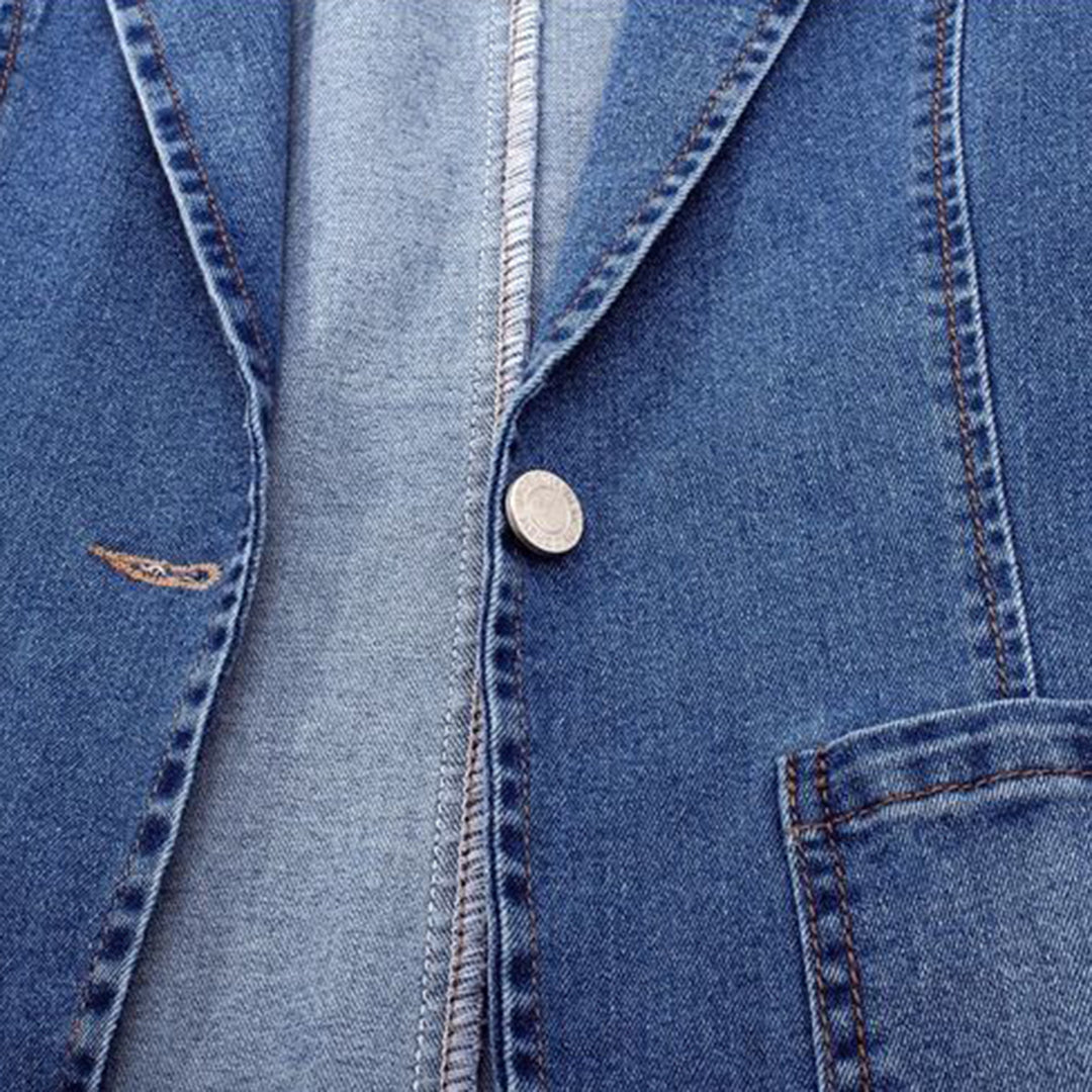 Cena - Moderigtig denim blazer