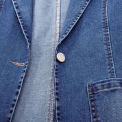 Cena - Moderigtig denim blazer