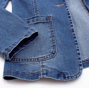 Cena - Moderigtig denim blazer