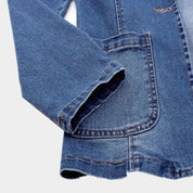 Cena - Moderigtig denim blazer