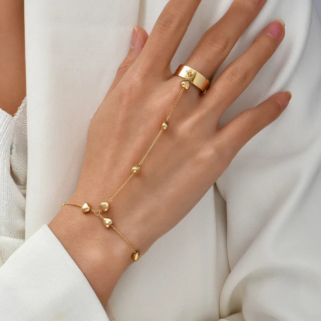 Kreativ lille halskæde Armbånd Fingerringe - Juwel