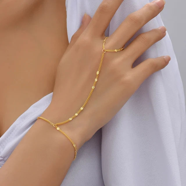 Kreativ lille halskæde Armbånd Fingerringe - Juwel
