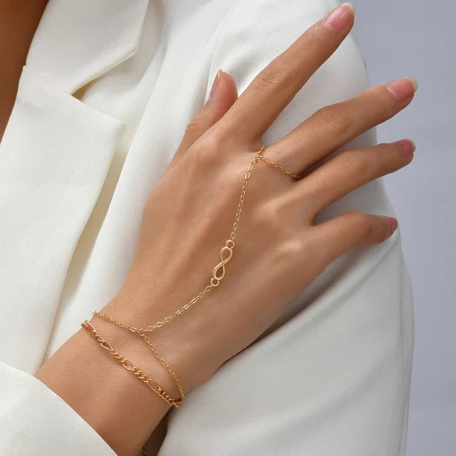 Kreativ lille halskæde Armbånd Fingerringe - Juwel