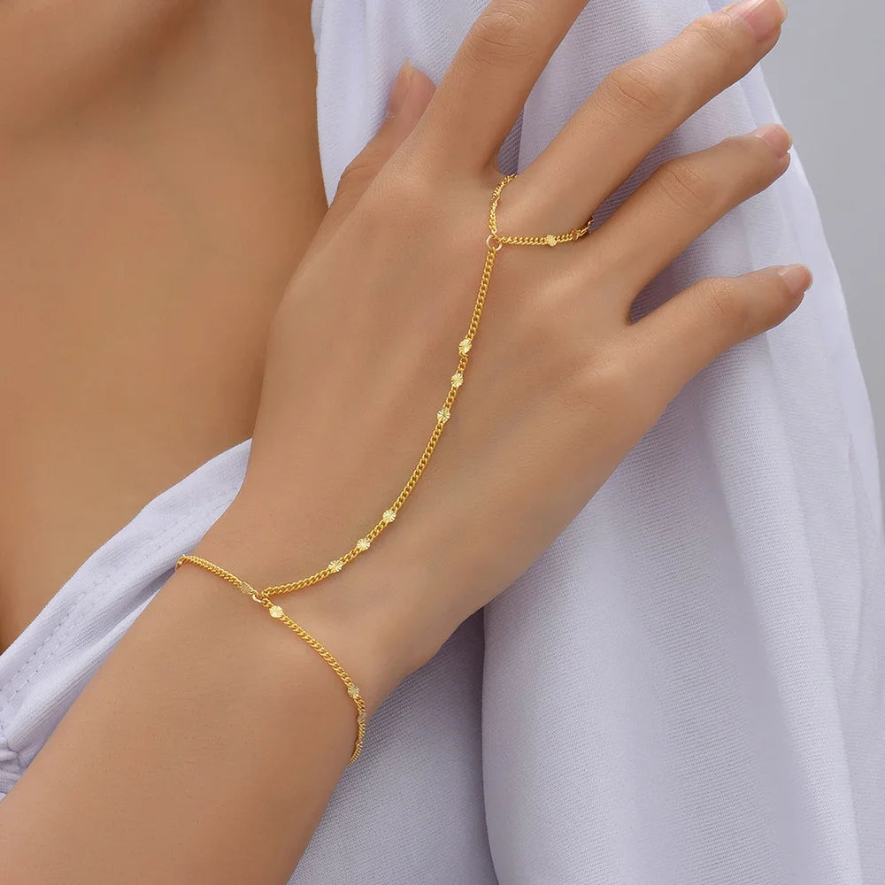 Kreativ lille halskæde Armbånd Fingerringe - Juwel