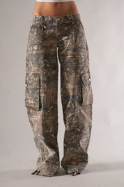 Unisex Streetwear Camouflage Cargo Bukser - Washai