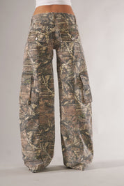 Unisex Streetwear Camouflage Cargo Bukser - Washai