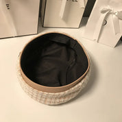 Retro årgang Kvinders Houndstooth Baskerhat | Forårskollektion - Creissa