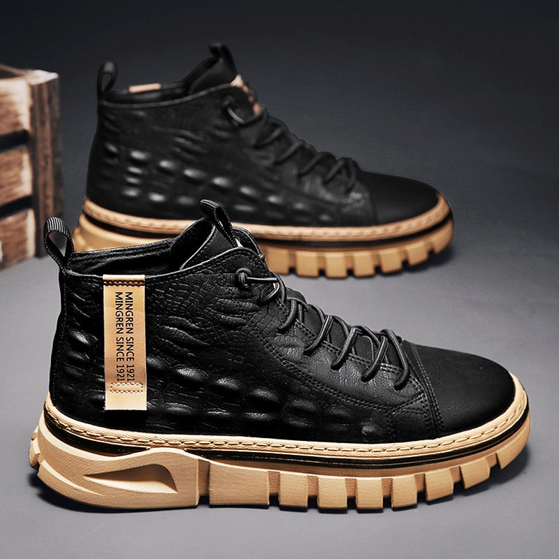 Sango læder sneaker
