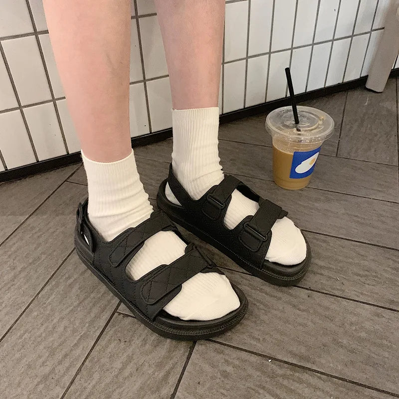 Platform Strandsandaler i Koreansk Stil - Kassidi