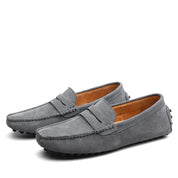 Hugo - italiensk stil ruskind loafers