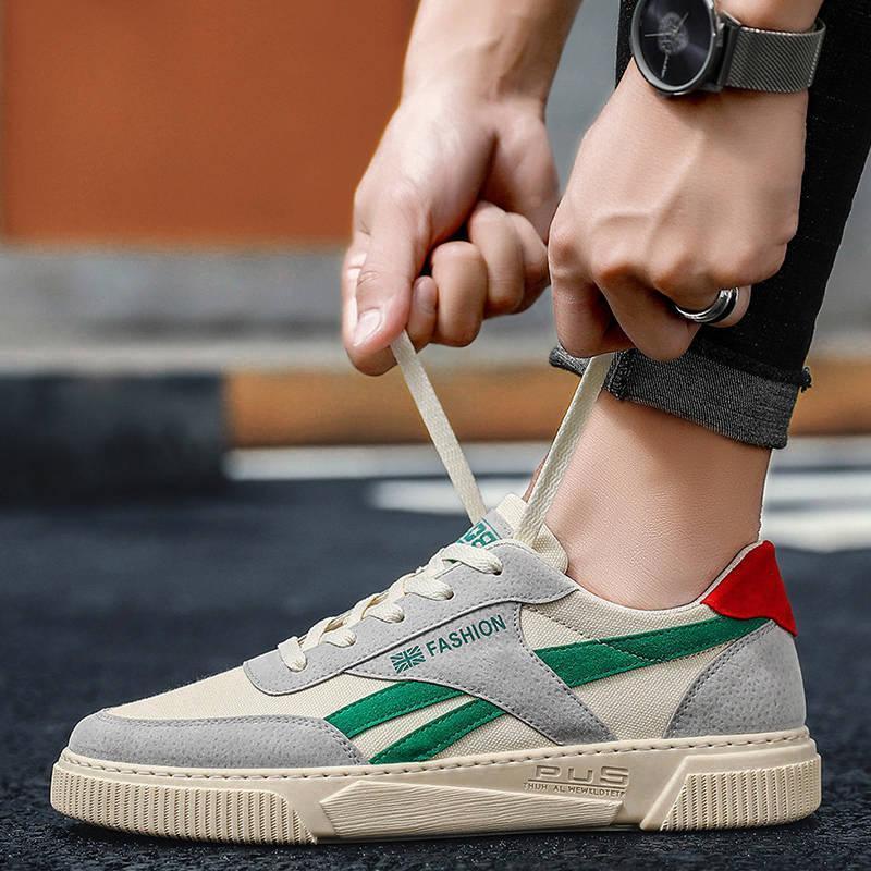 Åndbare Lavt Snit Streetwear Herresneakers - Donaldo