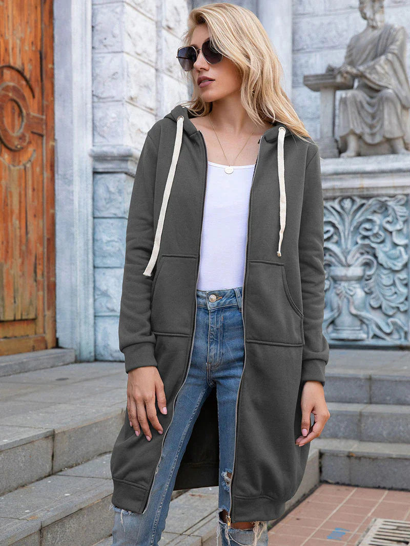 Lang sweatshirt til kvinder - Samanda