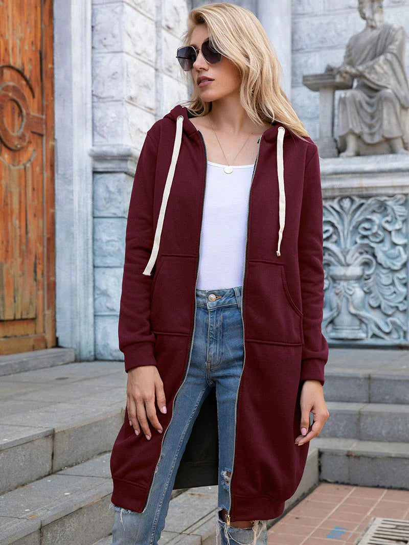 Lang sweatshirt til kvinder - Samanda