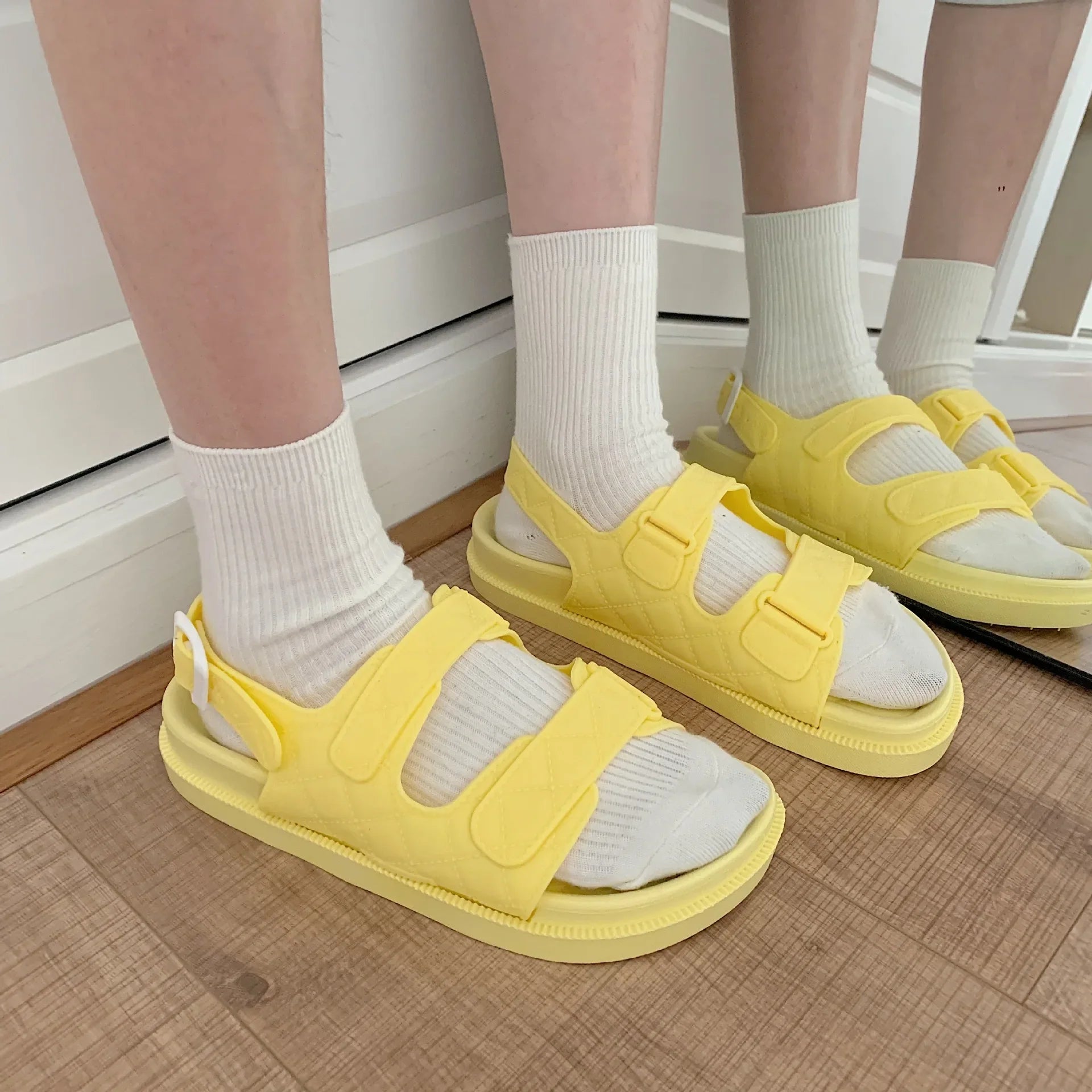 Platform Strandsandaler i Koreansk Stil - Kassidi