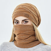 Vinter Beanie Hats Tørklæde Sæt - Erin