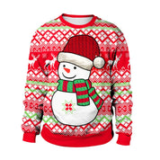 Julemanden og nisser julesweater til mænd og kvinder - Johanne