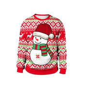 Julemanden og nisser julesweater til mænd og kvinder - Johanne